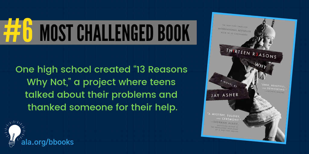 6. "Thirteen Reasons Why" by Jay Asher
